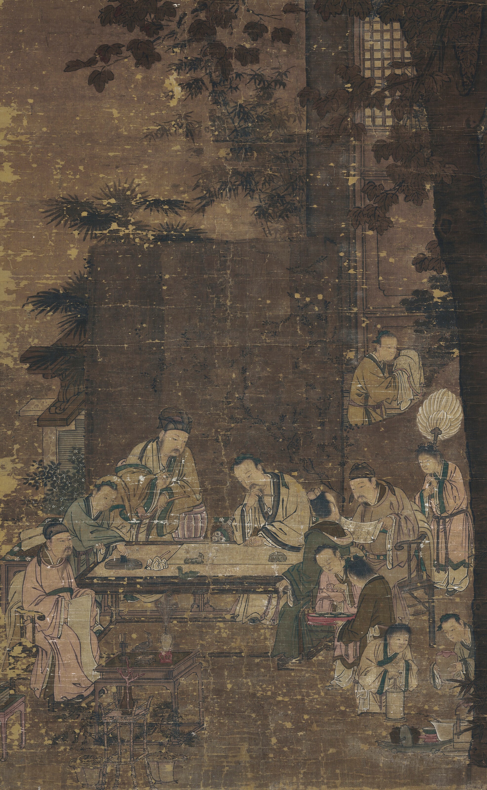 明 無款
