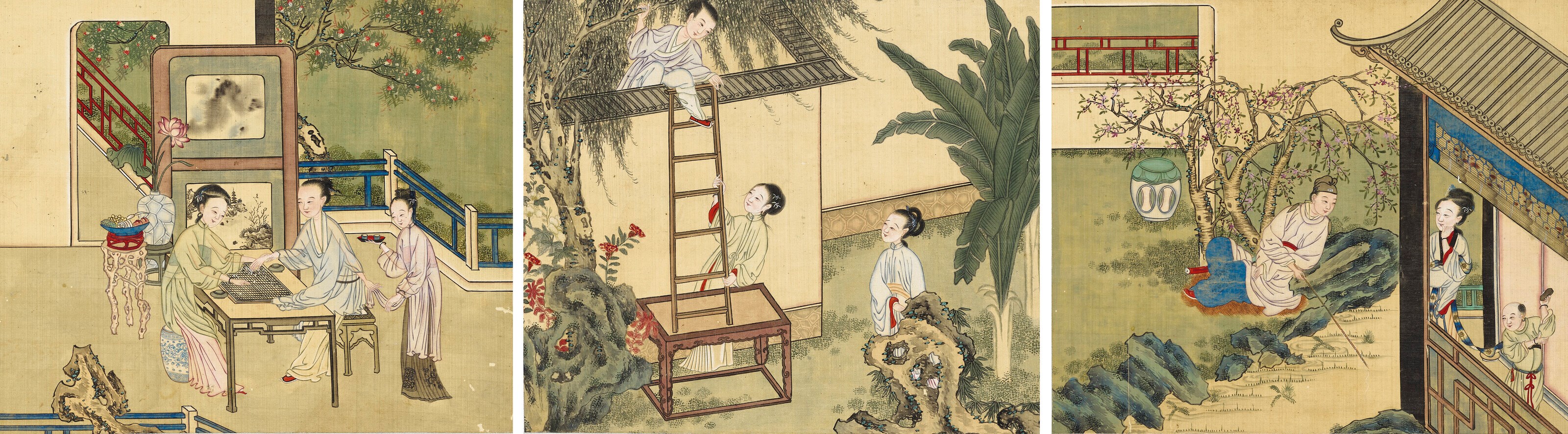 清 無款
