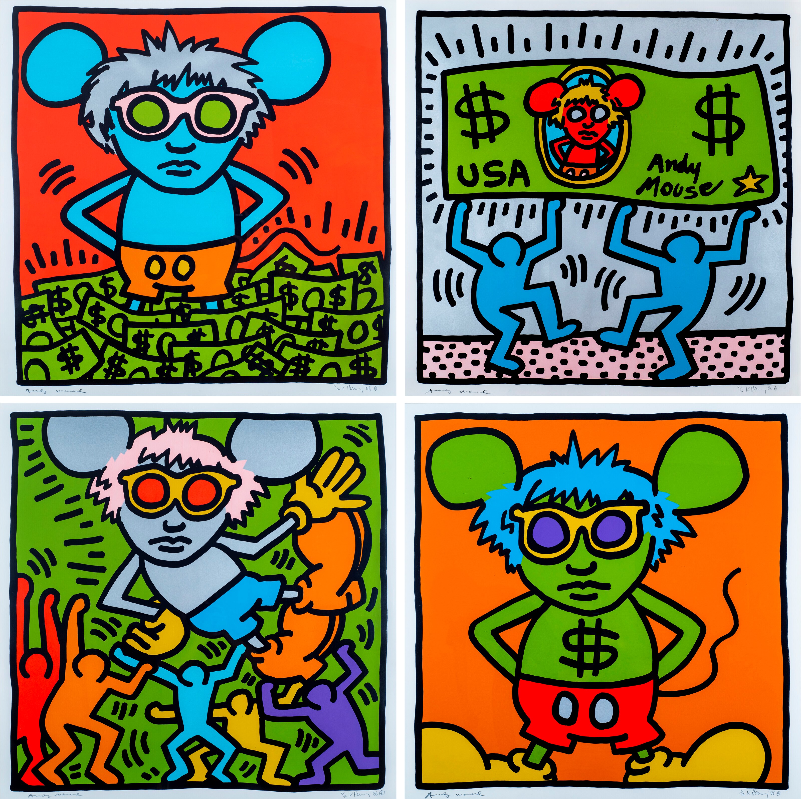 KEITH HARING (1958 - 1990)