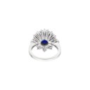 SAPPHIRE AND DIAMOND RING